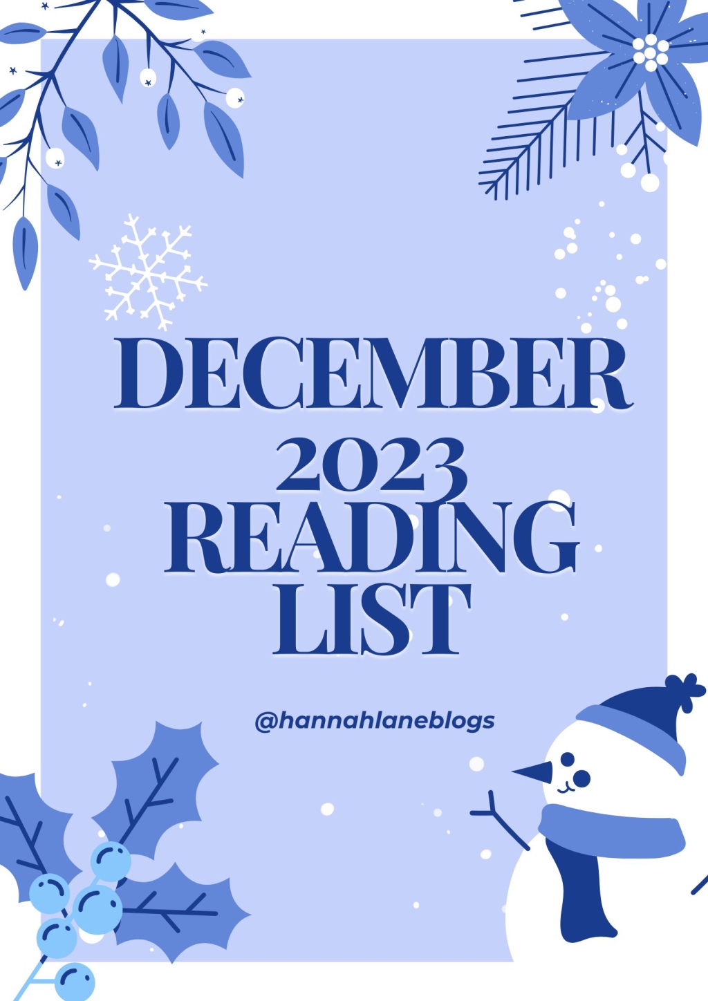December 2023 Reading List