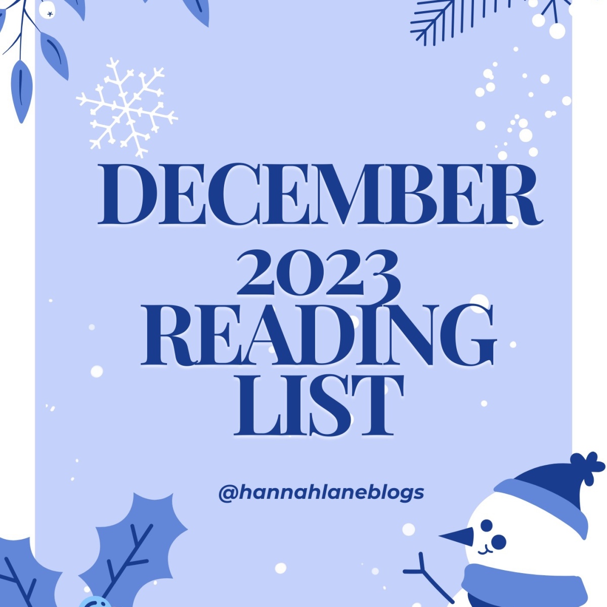 December 2023 Reading List
